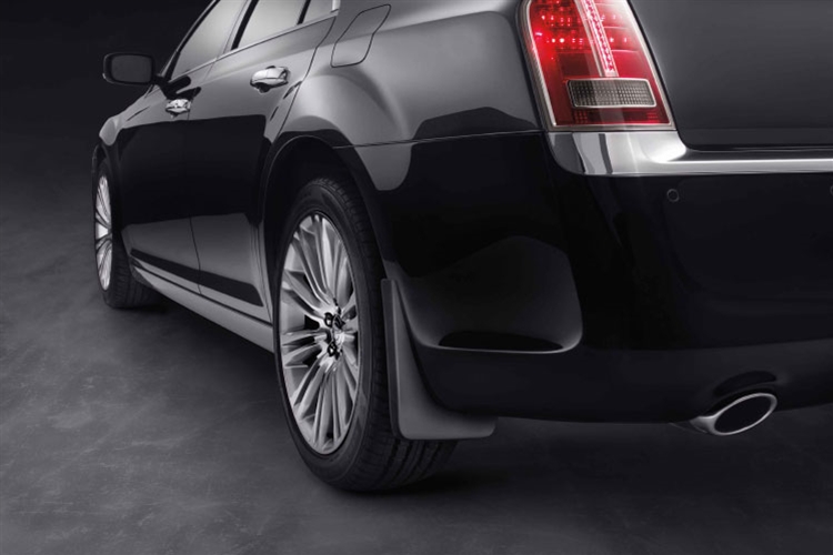 Mopar Rear Deluxe Molded Splash Guards 2011-up Chrysler 300 - Click Image to Close